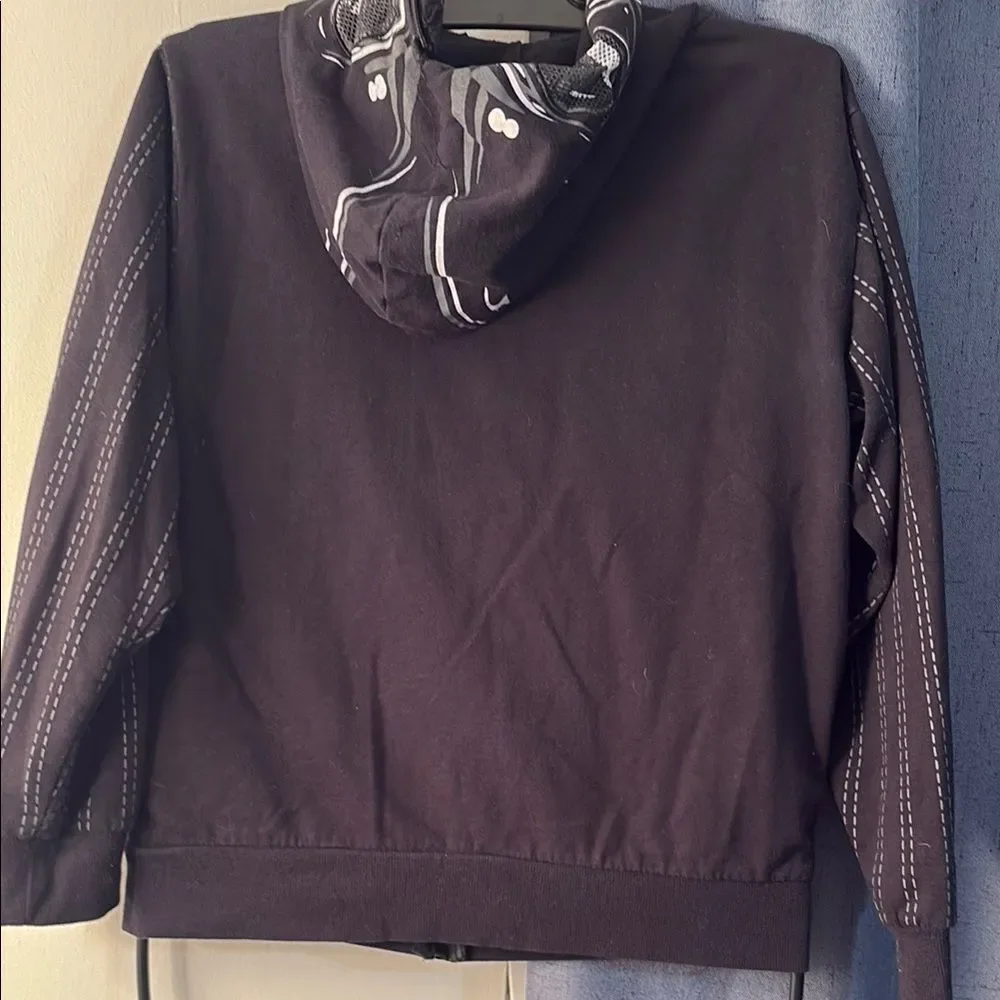 Star Wars Black and Gray Jacket with Armor-Like Design Size MD